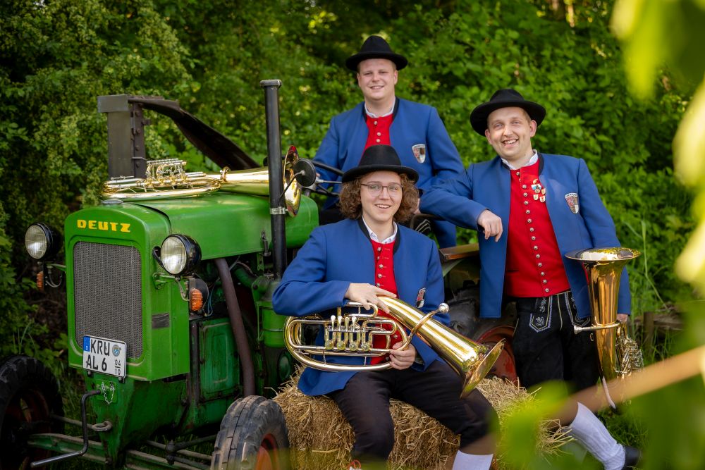 Foto der Tenorhörner und Baritone