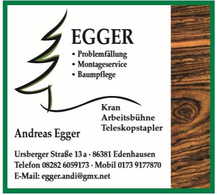 Problemfällungen, Montageservice Egger