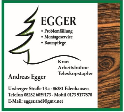 Problemfällungen, Montageservice Egger